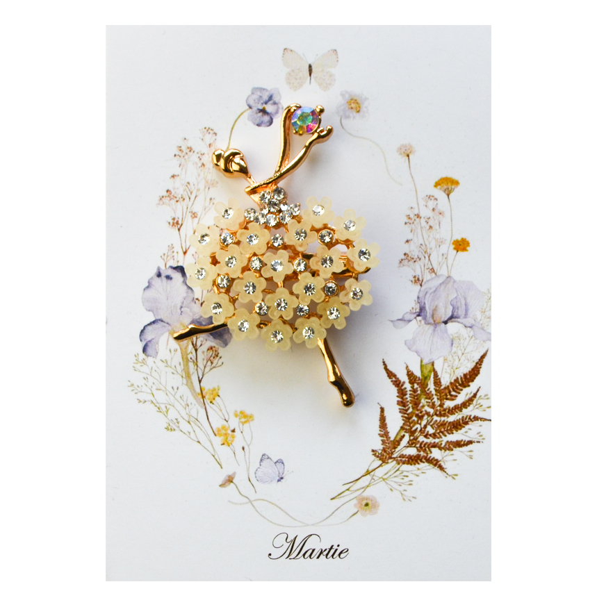 Brosa Balerina Florala