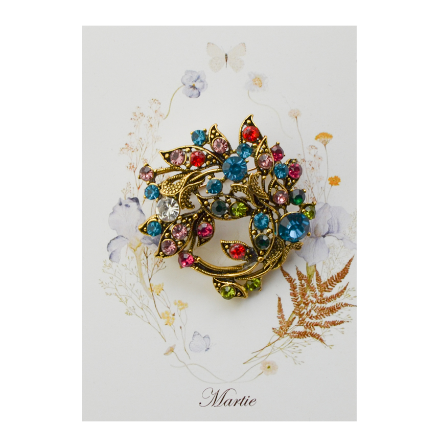 Brosa Florala Multicolora