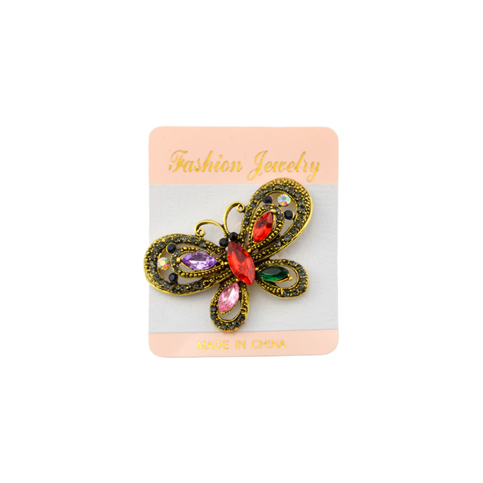 Brosa Fluture cu Pietre CodNr.593
