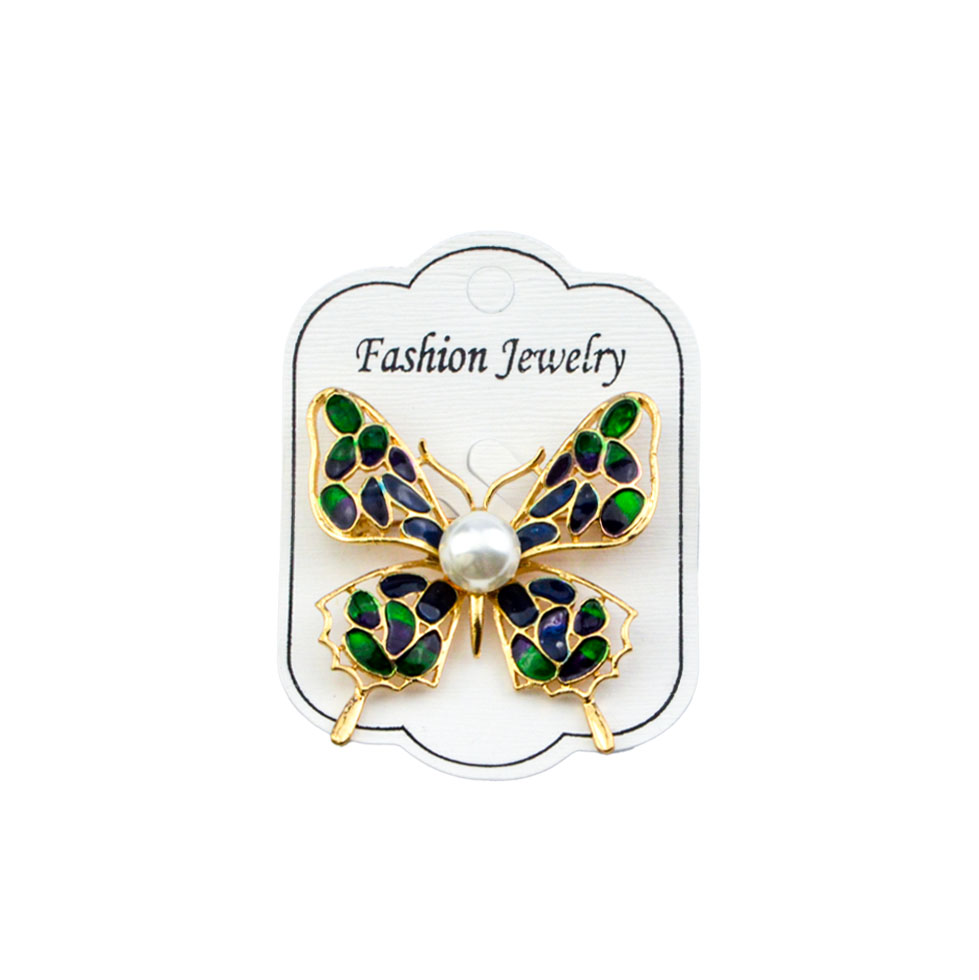 Brosa Fluture cu Perla CodNr.577